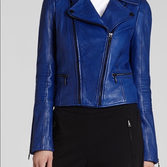 BCBGMAXAZRIA LEATHER JACKET. Size. S - Picture 2 of 6